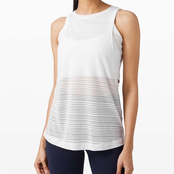 lululemon athletica Tops - Lululemon Clear and Present workout tank. New with tags size 4